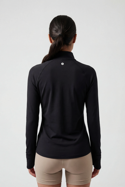 Performance Quarterzip Top für Damen